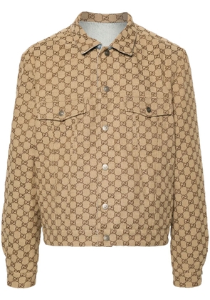 Gucci reversible denim jacket - Blue