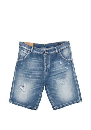 DONDUP Julyan distressed denim shorts - Blue