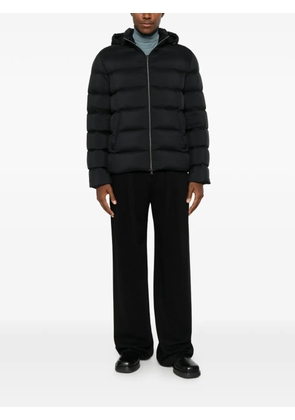 Herno quilted hooded jacket - Black