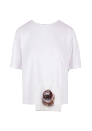Maria Calderara graphic-print T-shirt - White