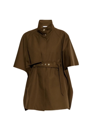 Max Mara Avenue belted cape - Brown