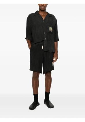 MISBHV Smile bead-embellished shorts - Black