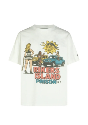 AWGE graphic-print T-shirt - Neutrals