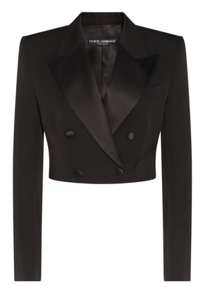 Dolce & Gabbana cropped blazer - Black