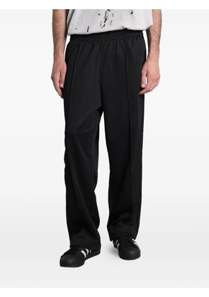 adidas logo-embroidered side-stripe track pants - Black