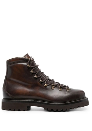 Brunello Cucinelli lace-up ankle boots - Brown