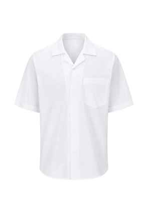 Paolo Pecora short-sleeve camp-collar shirt - White