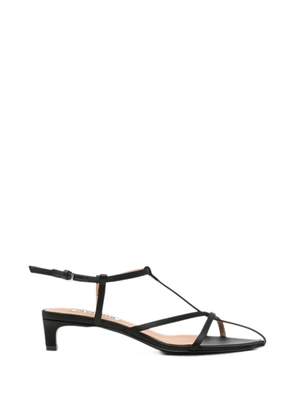 Jil Sander strappy pointed-toe sandals - Black