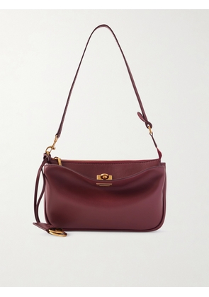Balenciaga - Rodeo Sling Pochette Leather Shoulder Bag - Burgundy - One size