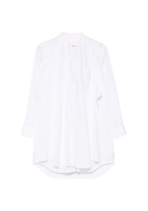 Comme Des Garçons ruffled panel-detail shirt - White