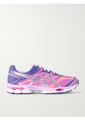 Asics - Gel-cumulus 16 Leather-trimmed Mesh Sneakers - Pink - UK 3,UK 3.5,UK 4,UK 4.5,UK 5,UK 5.5,UK 6,UK 6.5,UK 7,UK 7.5,UK 8,UK 8.5,UK 9,UK 9.5