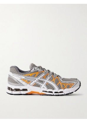 Asics - Gel-kayano 20 Rubber-trimmed Mesh Sneakers - Gray - UK 3,UK 3.5,UK 4,UK 4.5,UK 5,UK 5.5,UK 6,UK 6.5,UK 7,UK 7.5,UK 8,UK 8.5,UK 9,UK 9.5