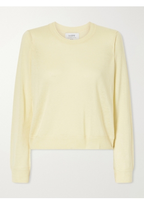 La Ligne - Ben Silk, Wool And Cashmere-blend Sweater - Yellow - xx small,x small,small,medium,large,x large