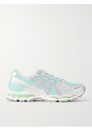 Asics - Gel-kayano 12.1 Lace-up Mesh And Rubber Sneakers - Blue - UK 3,UK 3.5,UK 4,UK 4.5,UK 5,UK 5.5,UK 6,UK 6.5,UK 7,UK 7.5,UK 8,UK 8.5,UK 9,UK 9.5