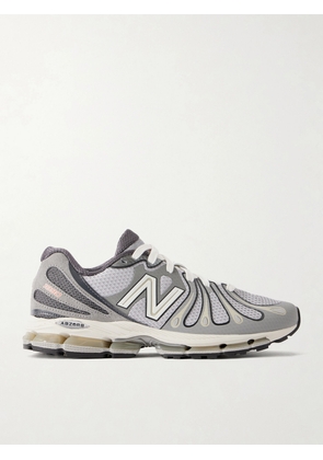 New Balance - Abzorb 1890 Suede-trimmed Mesh Sneakers - Gray - US5,US5.5,US6,US6.5,US7,US7.5,US8,US8.5,US9,US9.5