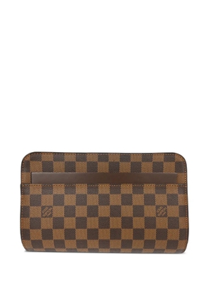 Louis Vuitton Pre-Owned 2012 Damier Saint Louis clutch bag - Brown