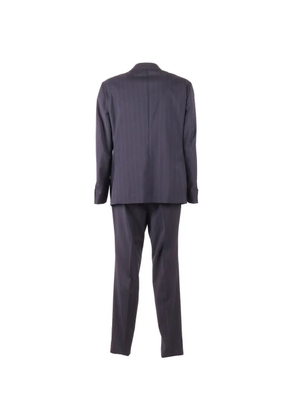 LUIGI BIANCHI MANTOVA pinstripe-pattern single-breasted suit - Blue
