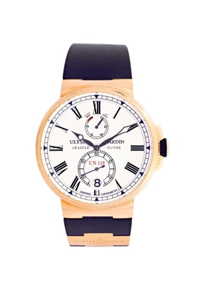 Ulysse Nardin Marine Roman-numerals 45mm watch - White
