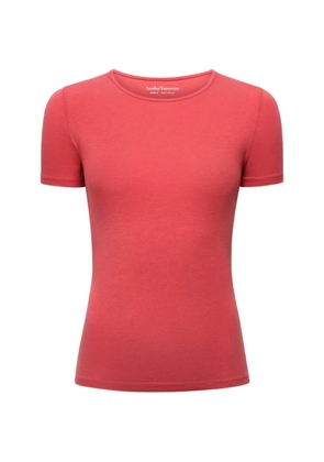 Another Tomorrow fitted short-sleeve T-shirt - Red