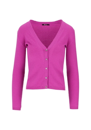 La-Rose V-neck button-up cardigan - Pink