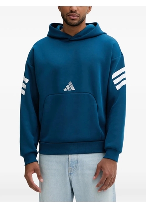 adidas Spider-Man graphic-print hoodie - Blue