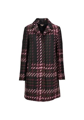 P.A.R.O.S.H. checked jacquard coat - Black