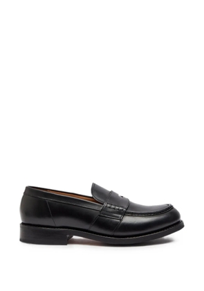Grenson Nate leather penny loafers - Black