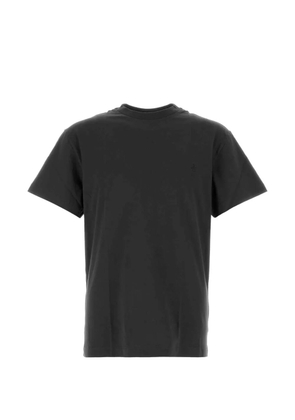 Jil Sander logo-embroidered T-shirts (set of three) - Black
