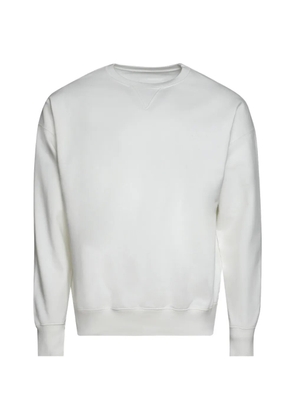 Maison Margiela long-sleeve cotton sweatshirt - White