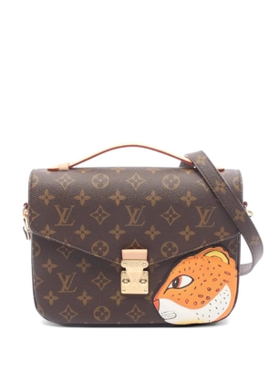 Louis Vuitton Pre-Owned 2021 Pochette Metis MM Tiger Head two-way handbag - Brown