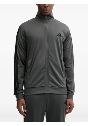 adidas side-stripe tracksuit - Grey
