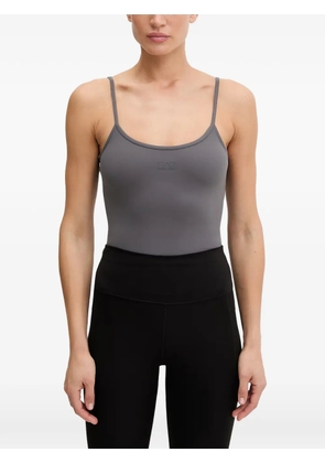Ea7 Emporio Armani Fullness Vigor7 crossover-back tank top - Grey