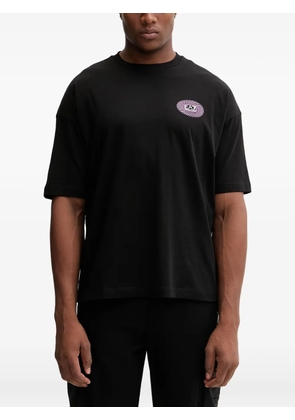 Ea7 Emporio Armani logo-print T-shirt - Black