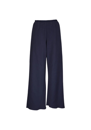 Peter Cohen elasticated-waistband pull-on trousers - Blue