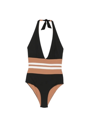 iu rita mennoia halter-neck swimsuit - Black
