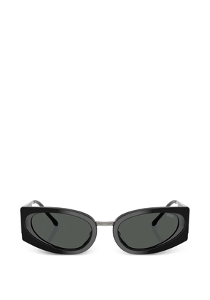 Diesel oval-frame sunglasses - Black