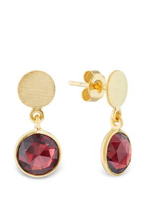 AUREE JEWELLERY Salina drop earrings - Gold