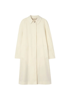 Burberry long tropical gabardine car coat - Neutrals