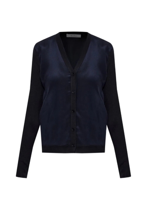 Max Mara Ninfee silk-blend cardigan - Blue