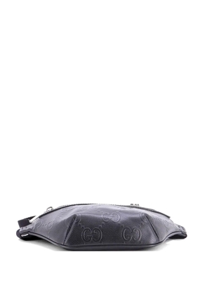 Gucci Pre-Owned GG Embossed Perforated Leather Small belt bag - Black