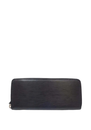 Louis Vuitton Pre-Owned 2015 Epi Clemence Wallet long wallets - Black