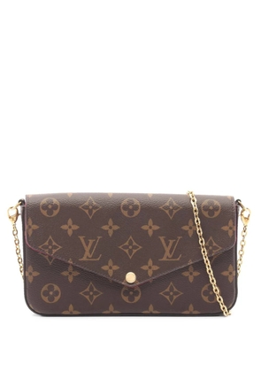 Louis Vuitton Pre-Owned 2010 Monogram Pochette Felicie crossbody bag - Brown