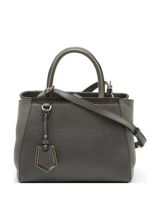 Fendi Pre-Owned petite 2Jours leather tote bag - Grey
