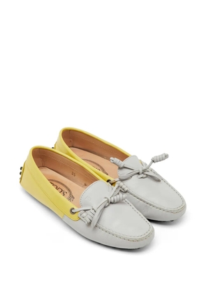 Tod's Vintage bow-detail loafers - Grey