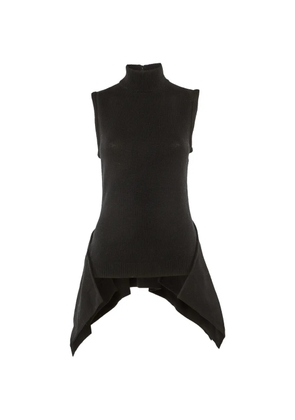 Givenchy Pre-Owned asymmetric hem sweater - Black