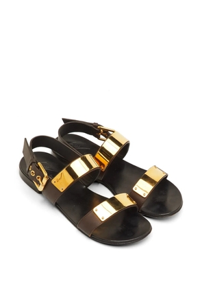 Giuseppe Zanotti Vintage Jason flat sandals - Brown
