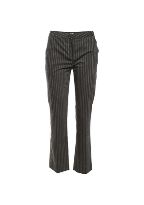 D&G Vintage pinstripe straight-fit trousers - Grey