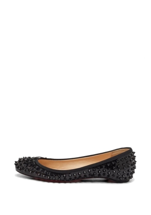 Christian Louboutin Pre-Owned Sonietta Spikes ballet flats - Black