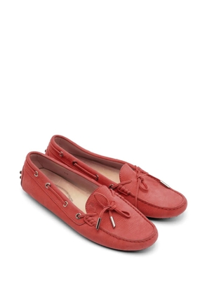 Tod's Vintage Gommino leather loafers - Red