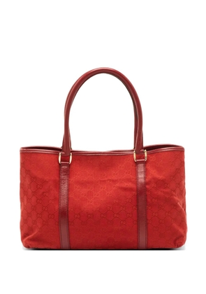 Gucci Pre-Owned GG canvas tote bag - Red